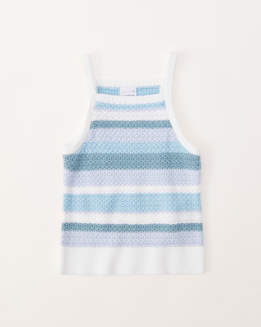 Girls pattern crochet sweater tank