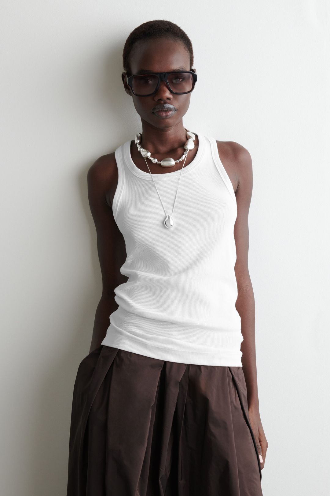 RIBBED TANK TOP