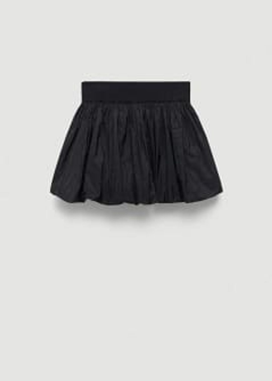 Mini-skirt with ruffed hem #2