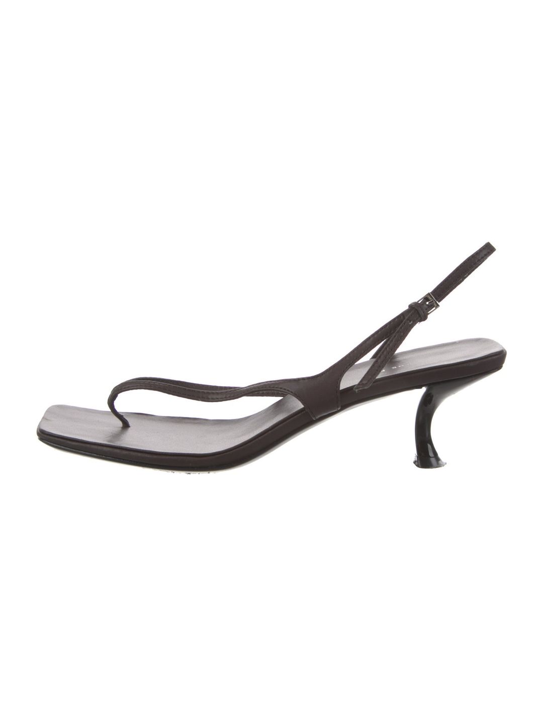 Leather Slingback Sandals