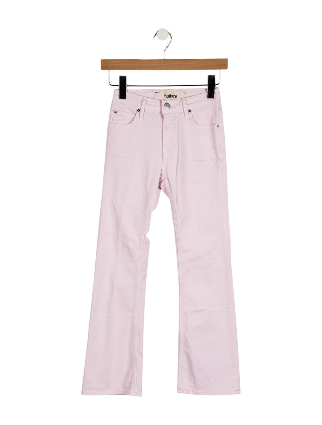 Haikure Mid-Rise Straight Leg Jeans