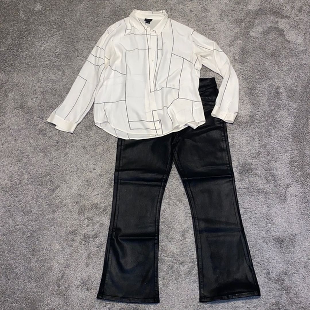 Theory geo blouse