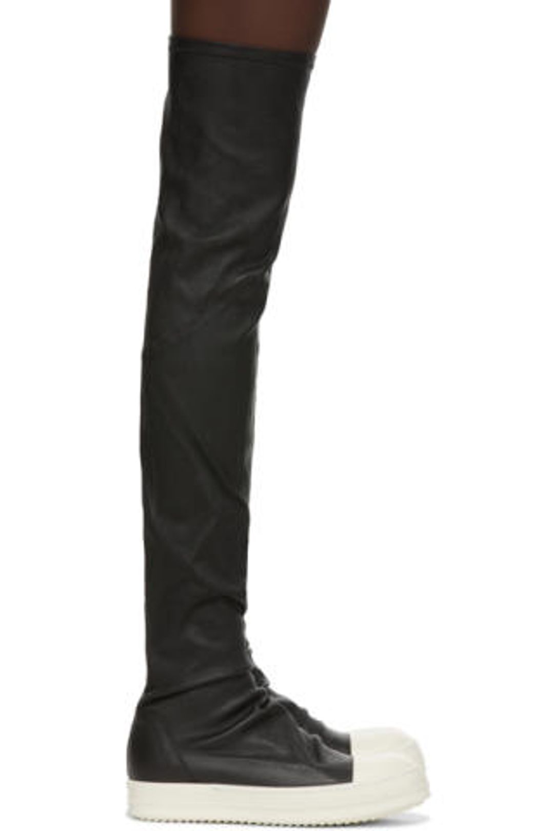 Black Stocking Sneaker Boots