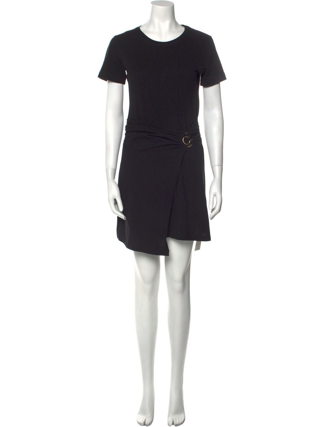 Crew Neck Mini Dress