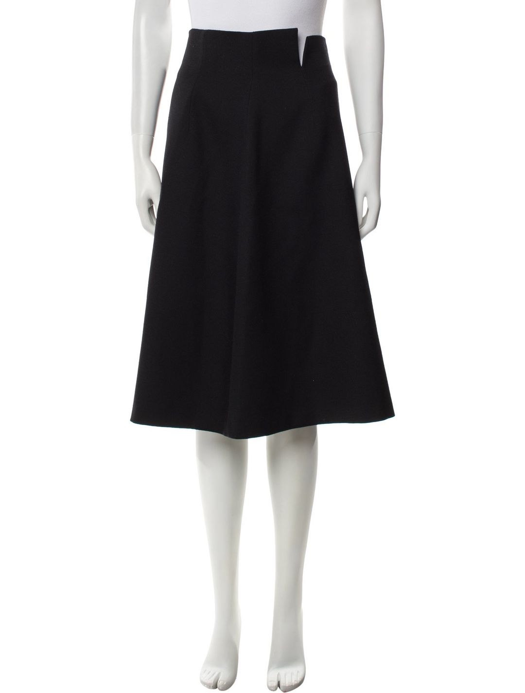 Wool Knee-Length Skirt