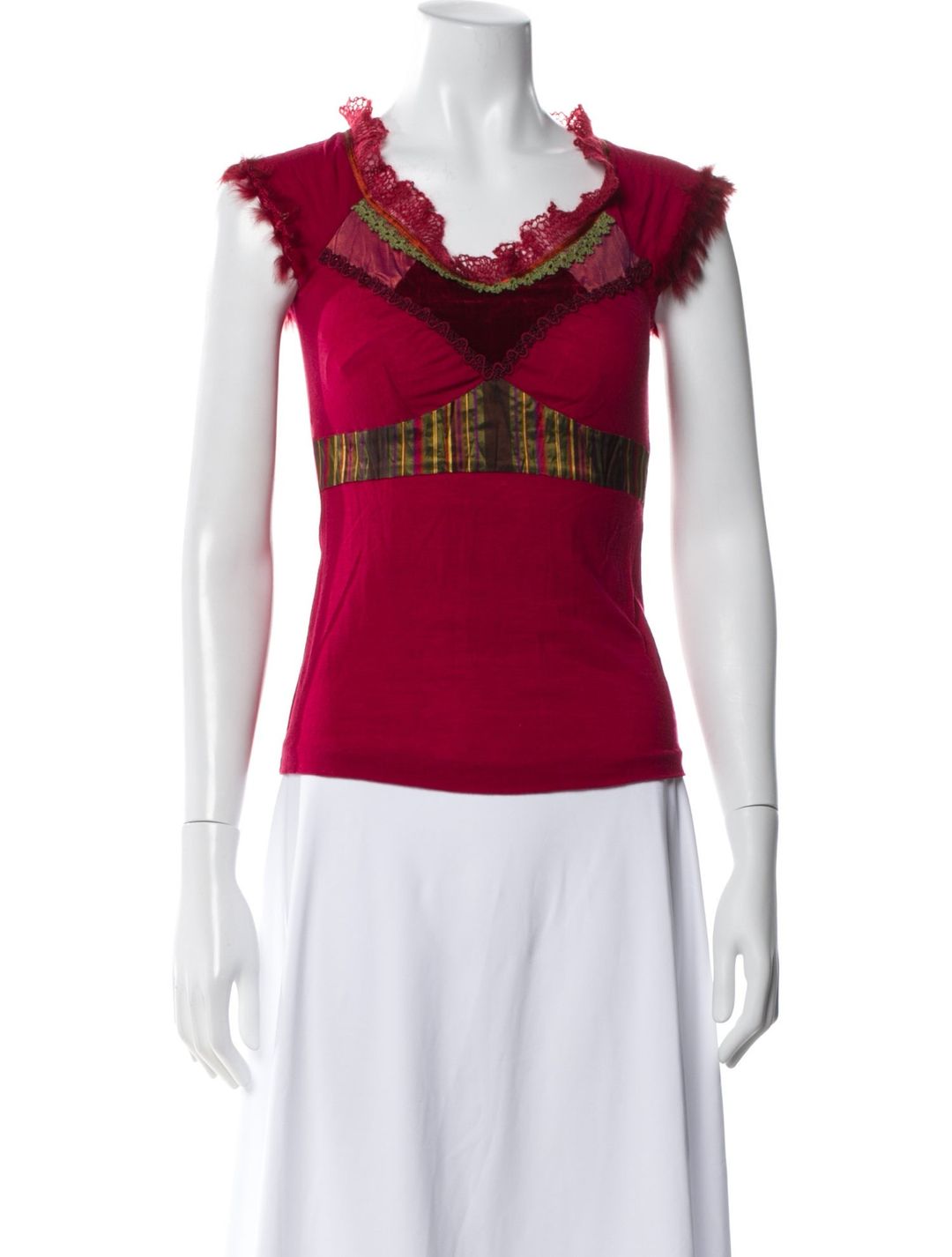 Etro Wool Patterned Blouse