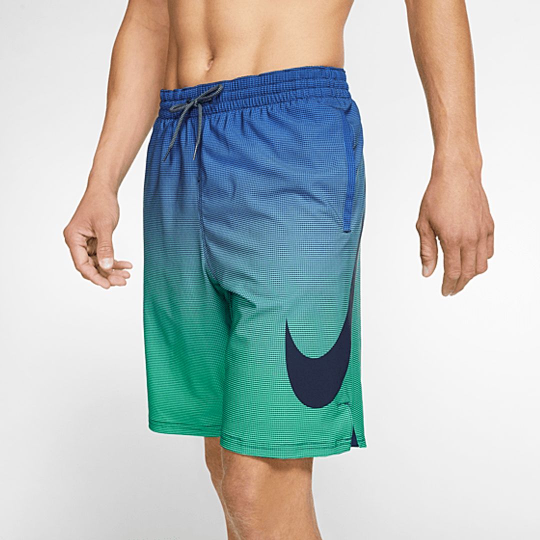 Atmosphere Men's 9" Swoosh Swim Trunks