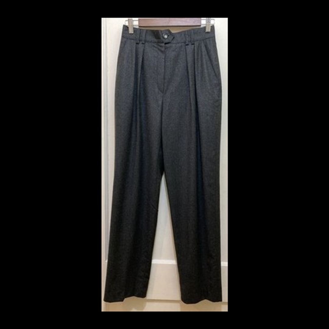 Escada Margaretha Ley Womens Pants Gray New Wool Cashmere Office Career