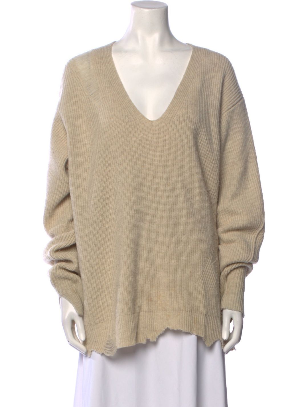 Wool V-Neck Sweater