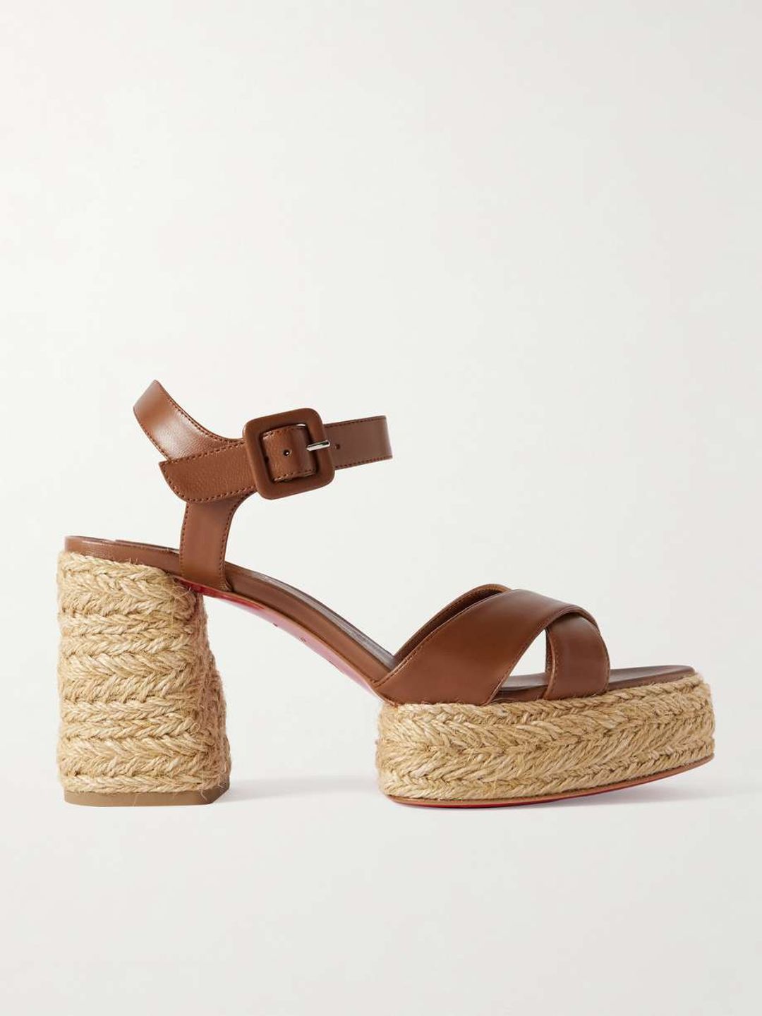 Calakala 85 leather espadrille platform sandals
