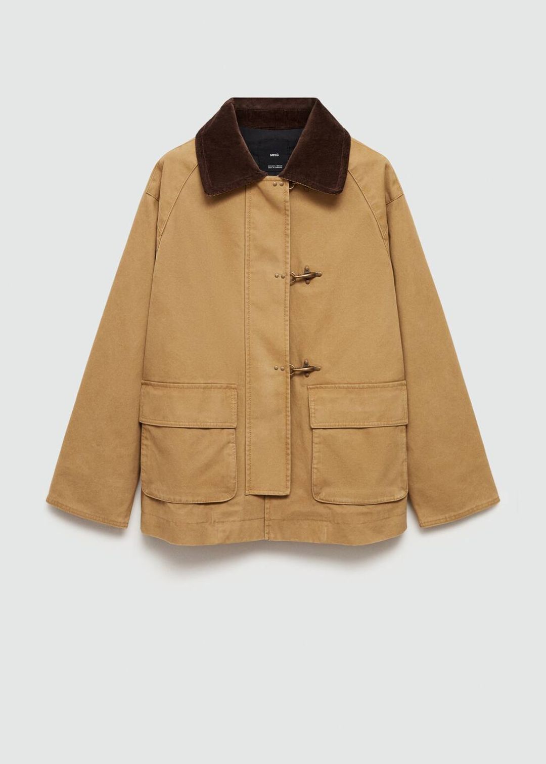Pockets cotton parka