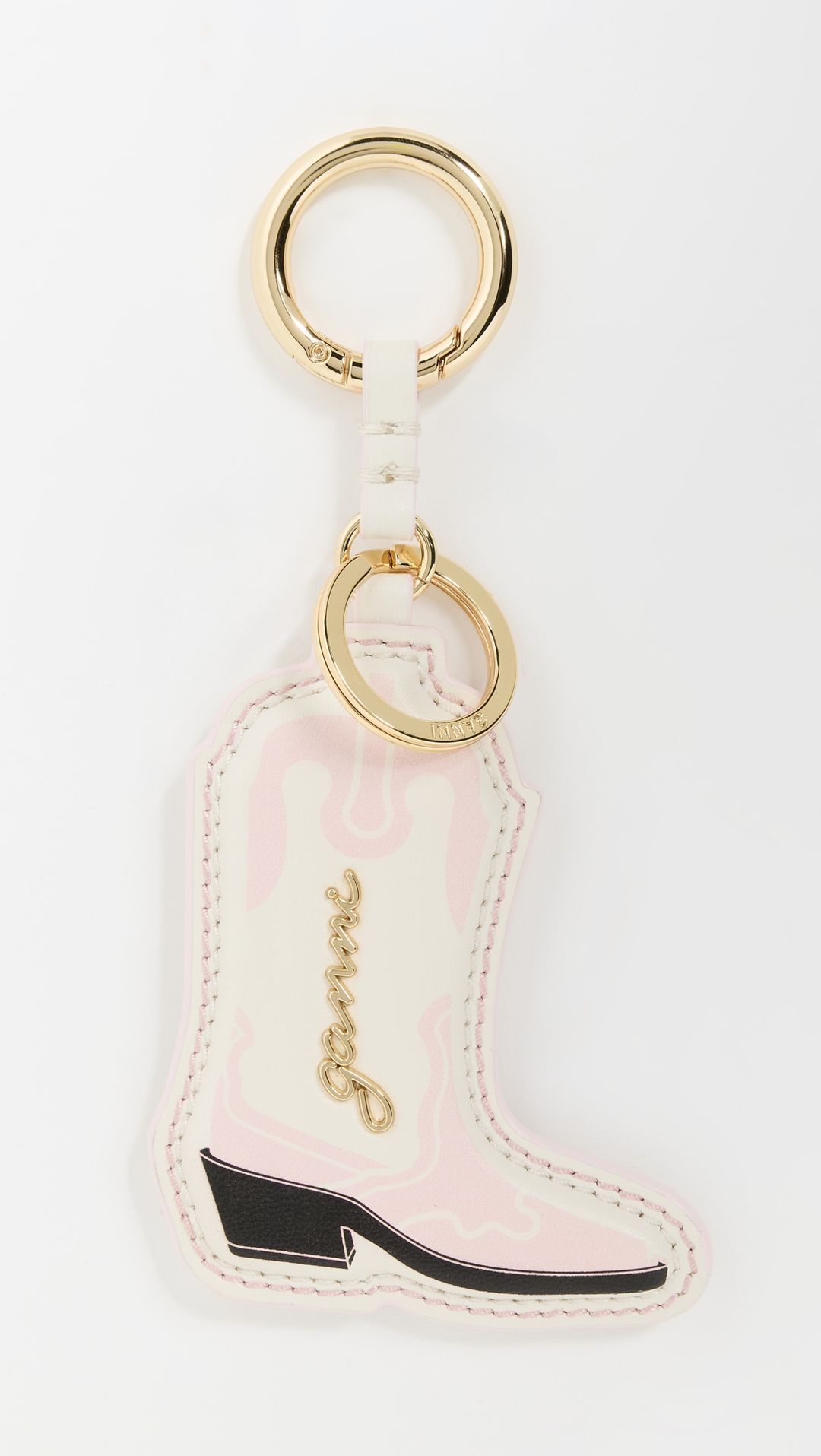 Ganni Western Boot Key Ring