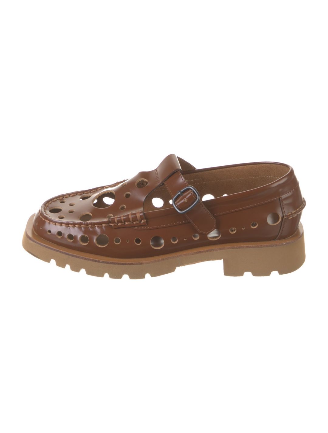 Leather Mary Jane Flats