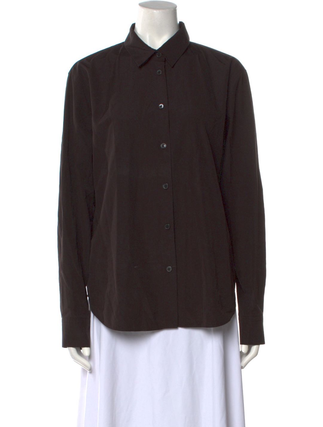 Long Sleeve Button-Up Top