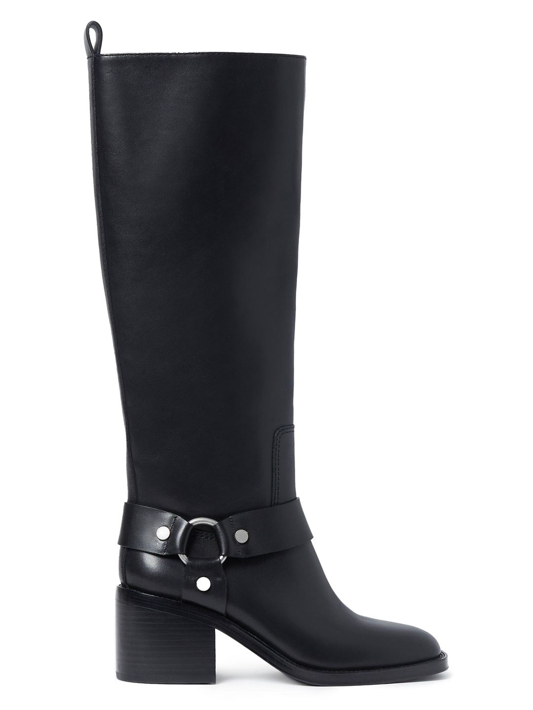 Loeffler Randall Audrey 70MM Leather Knee-High Boots