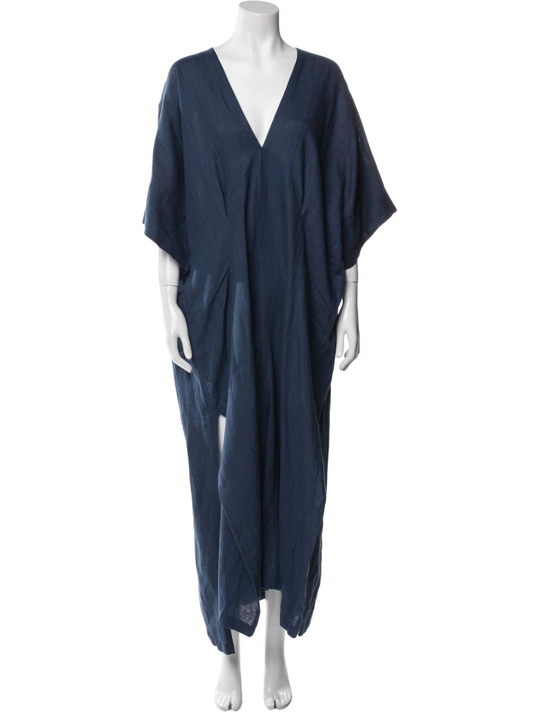 Mame Kurogouchi Linen Long Dress