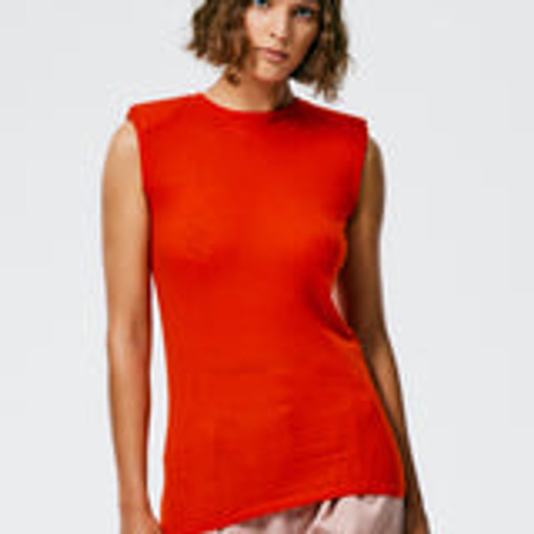 Skinlike Mercerized Wool Tube Tank #6