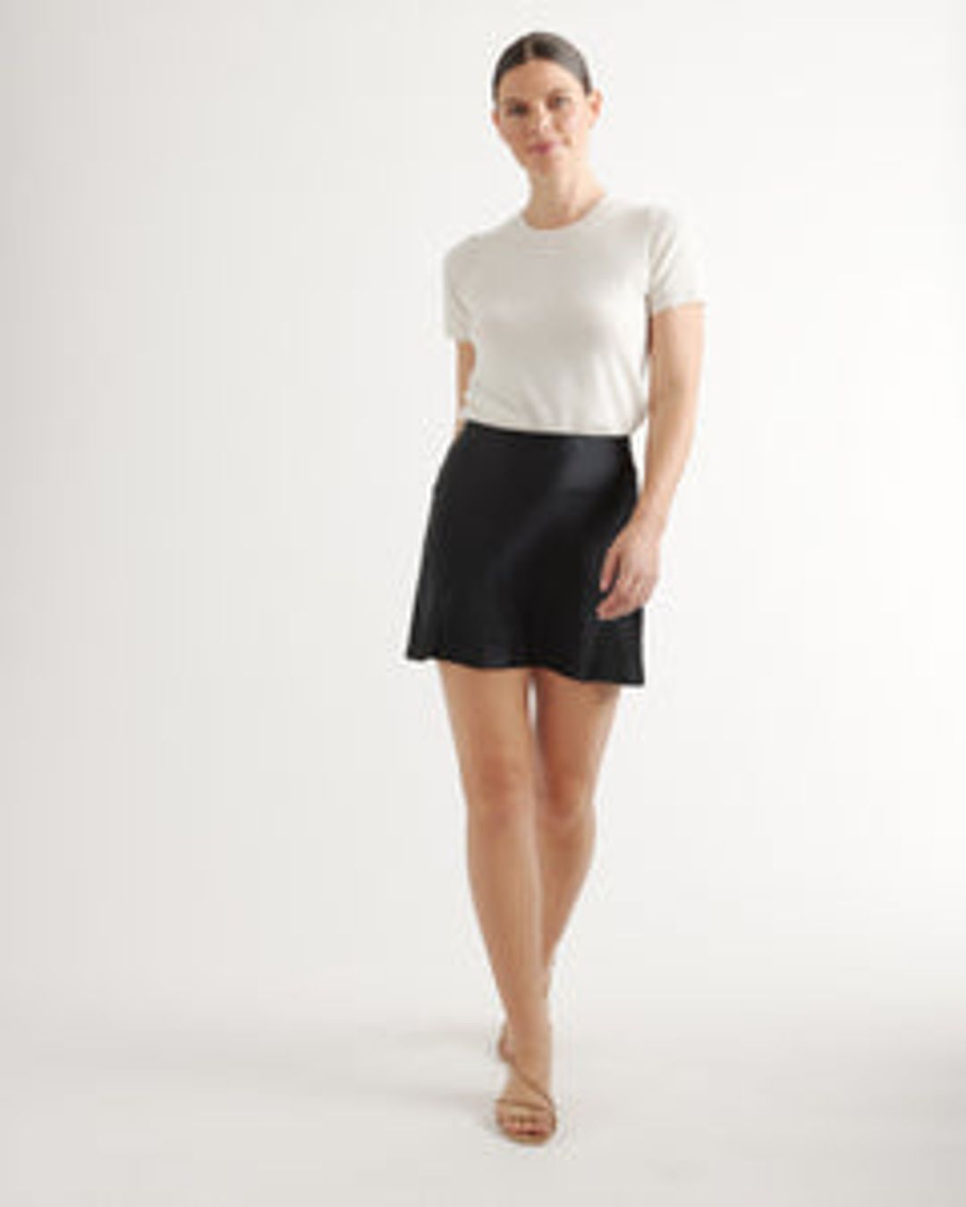 100% Washable Silk Mini Skirt #2