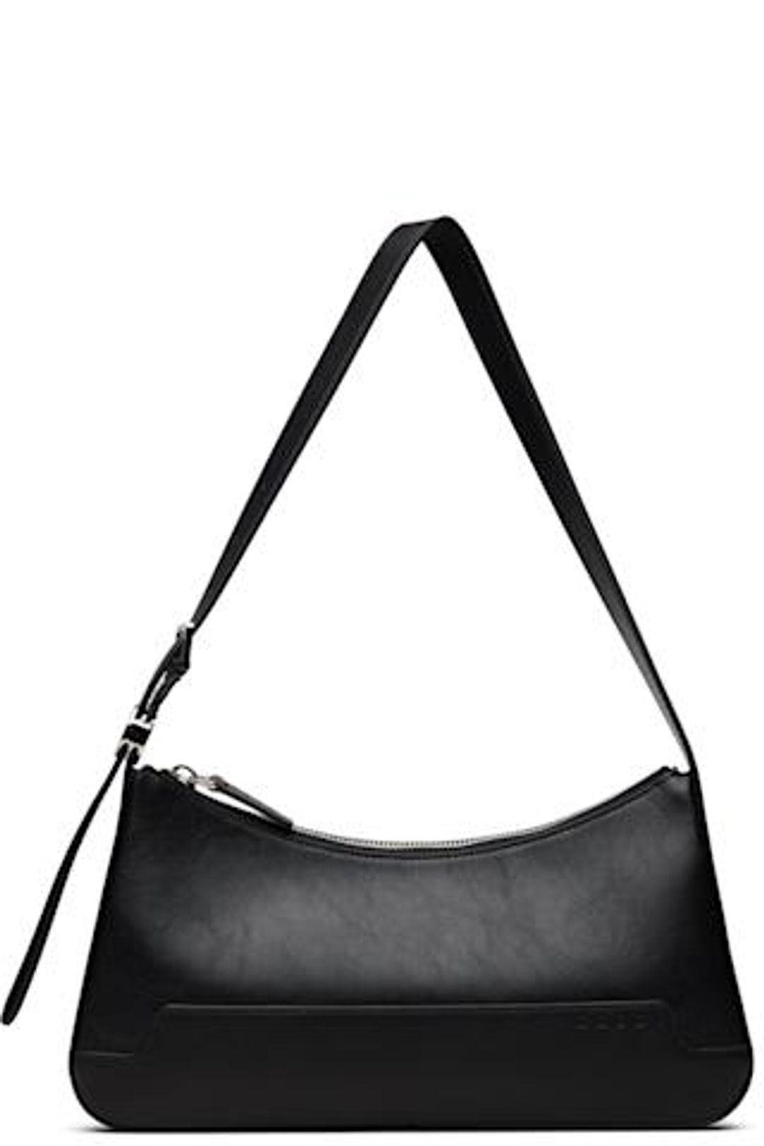 Black Baguette Bag