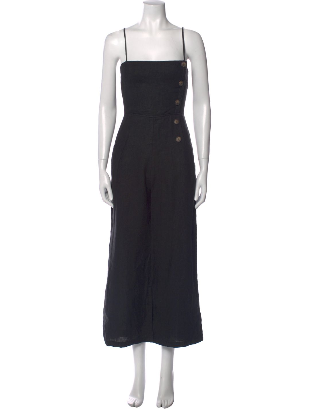 Reformation Square Neckline Jumpsuit
