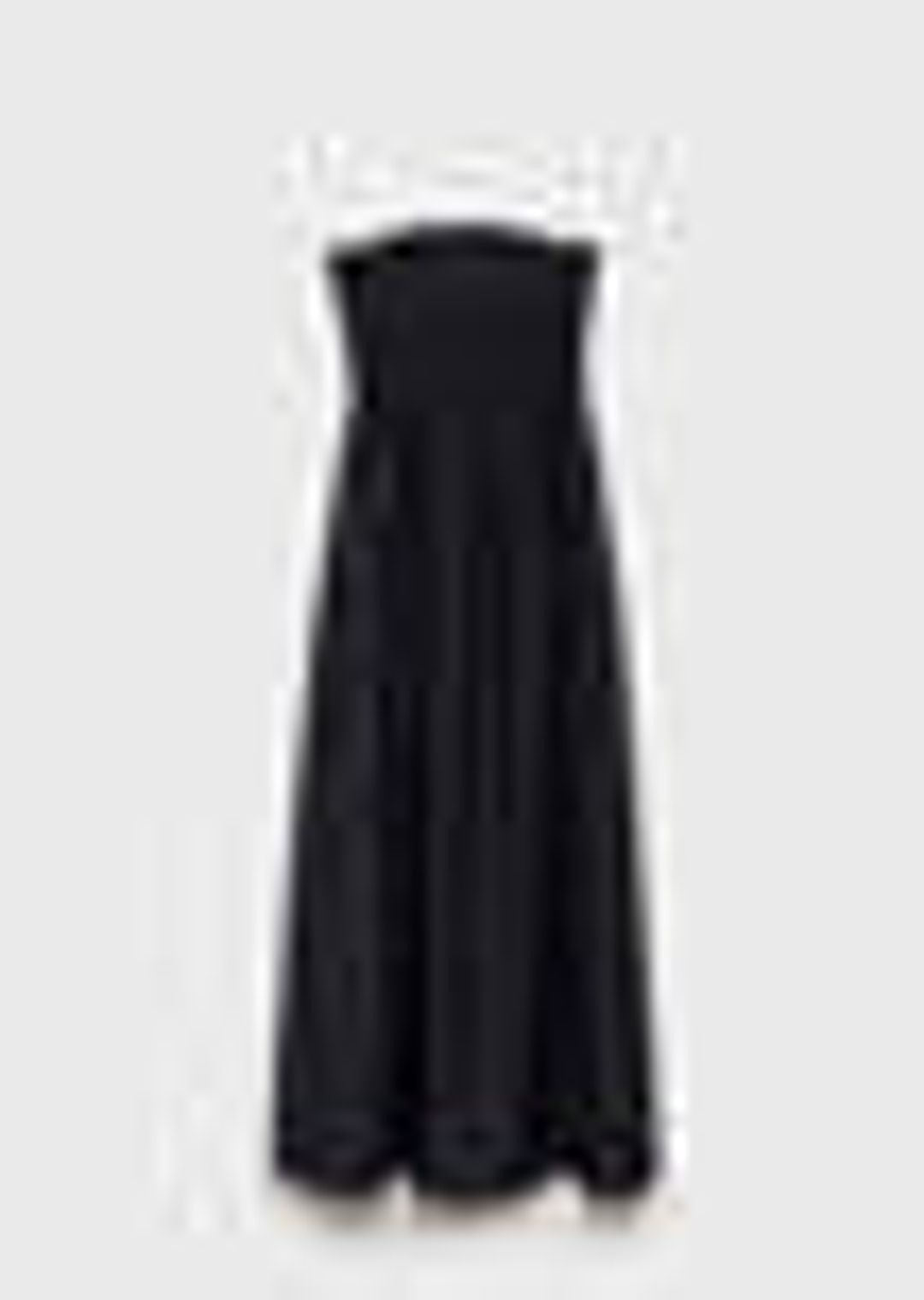 Fringed hem dress #4
