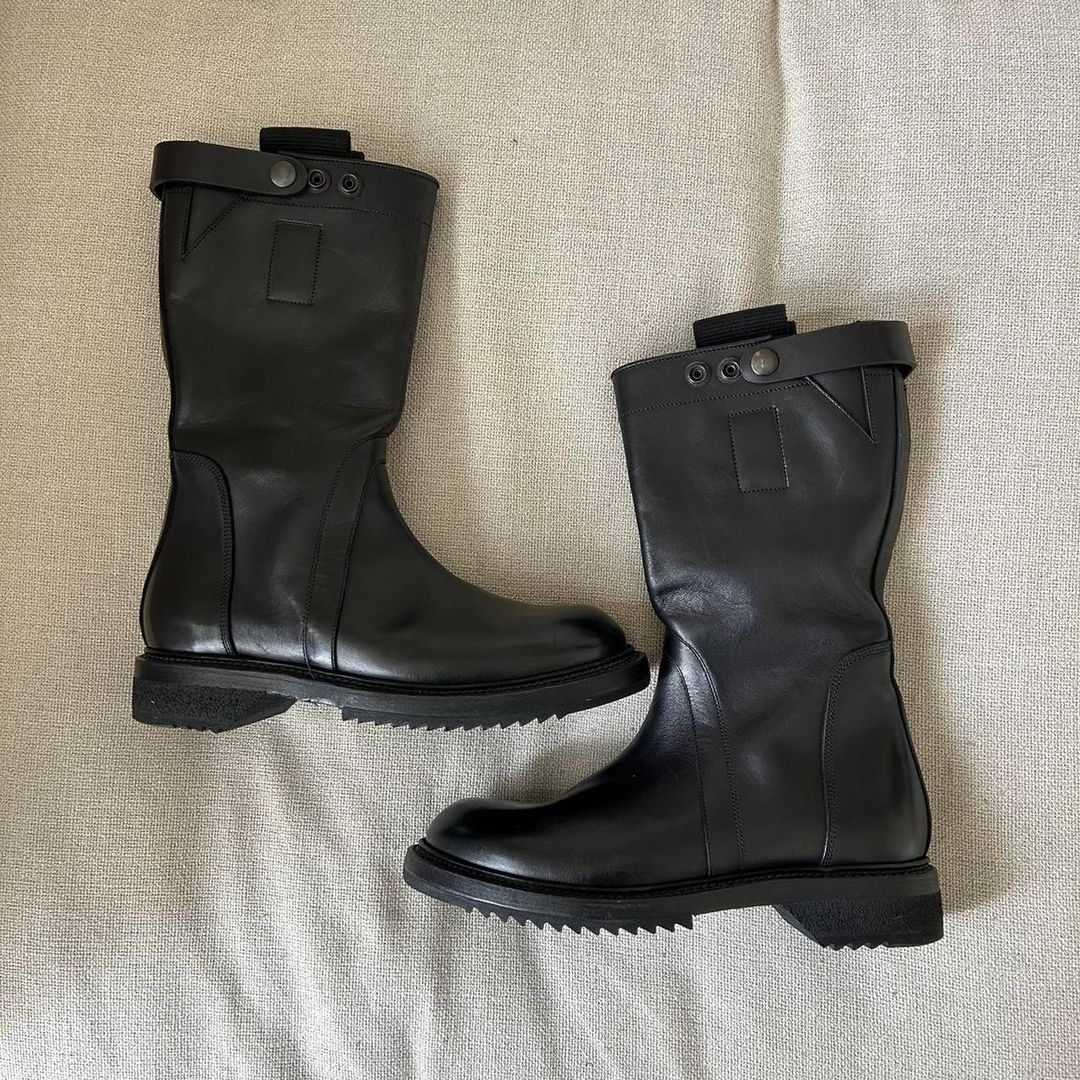 Rick Owens leather boots