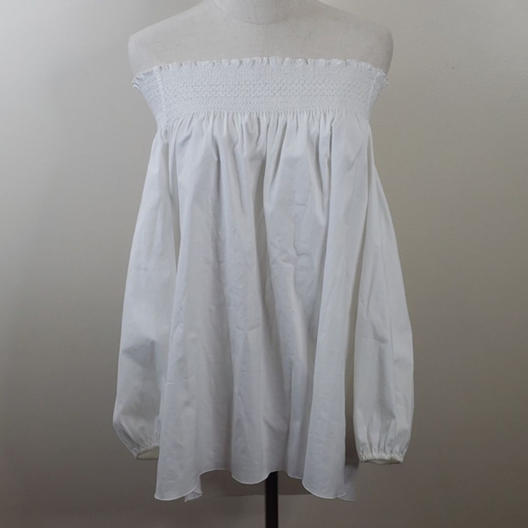 Izalvan Off-the-shoulder Peasant Blouse