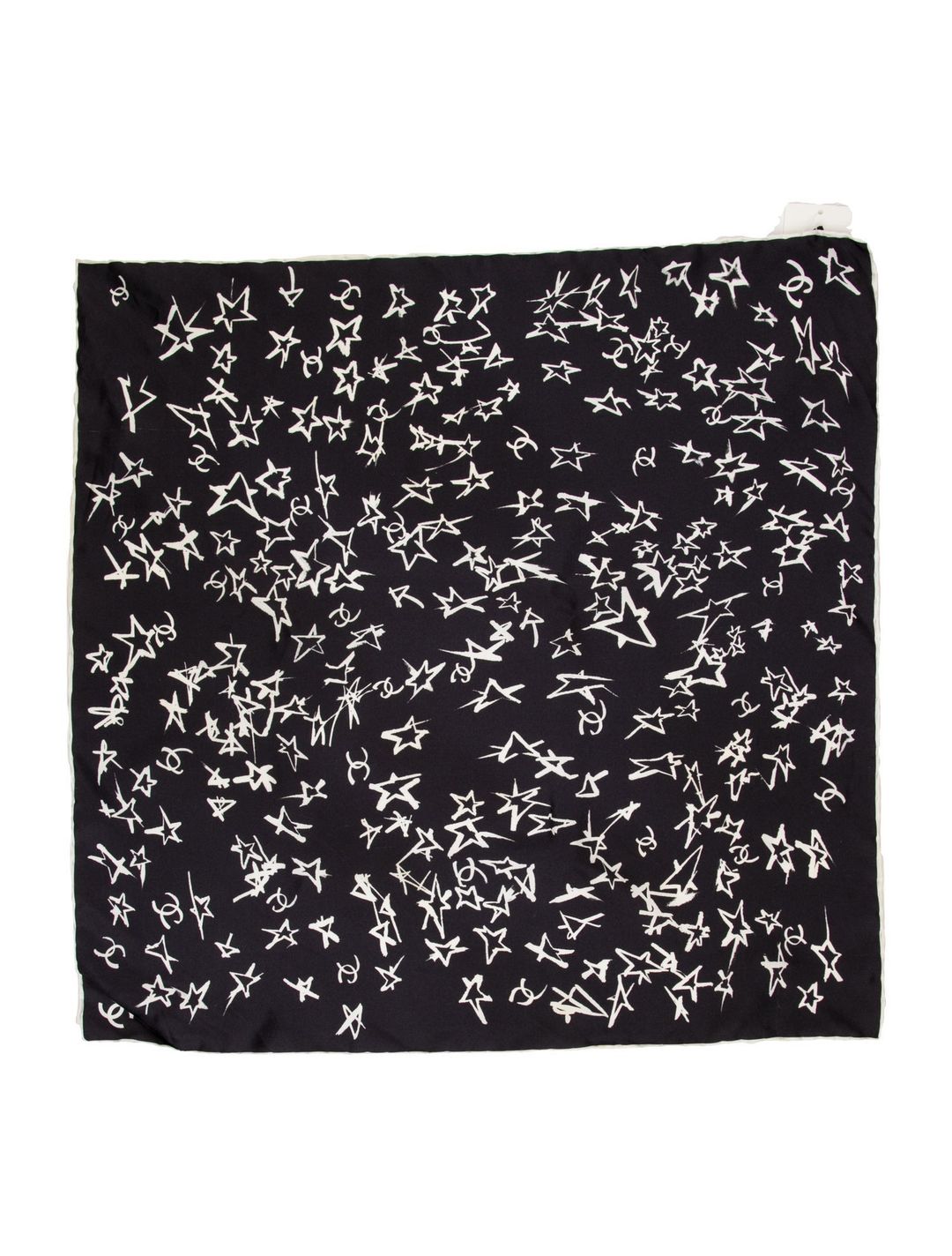 Chanel Star Silk Scarf
