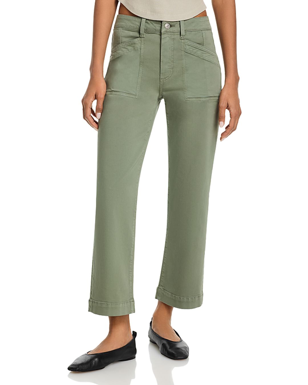 Quincy Mid Rise Ankle Jeans