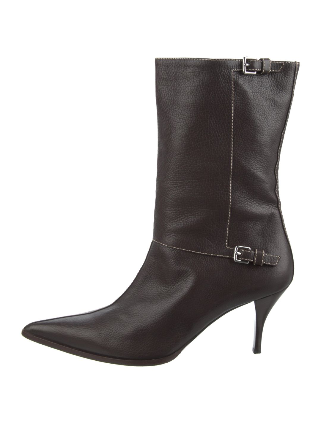 Hermès Vintage Leather Moto Boots