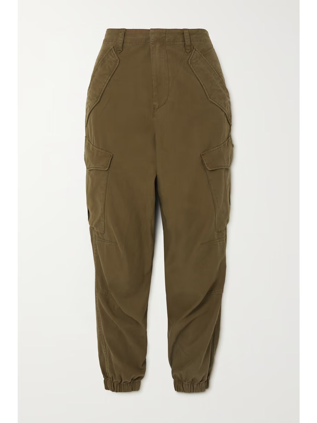 Field cotton-twill tapered pants