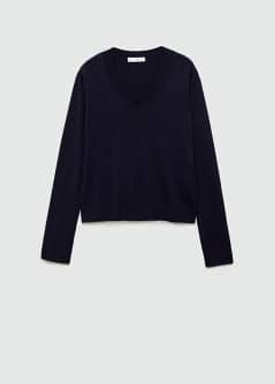Fine-knit cotton sweater #3