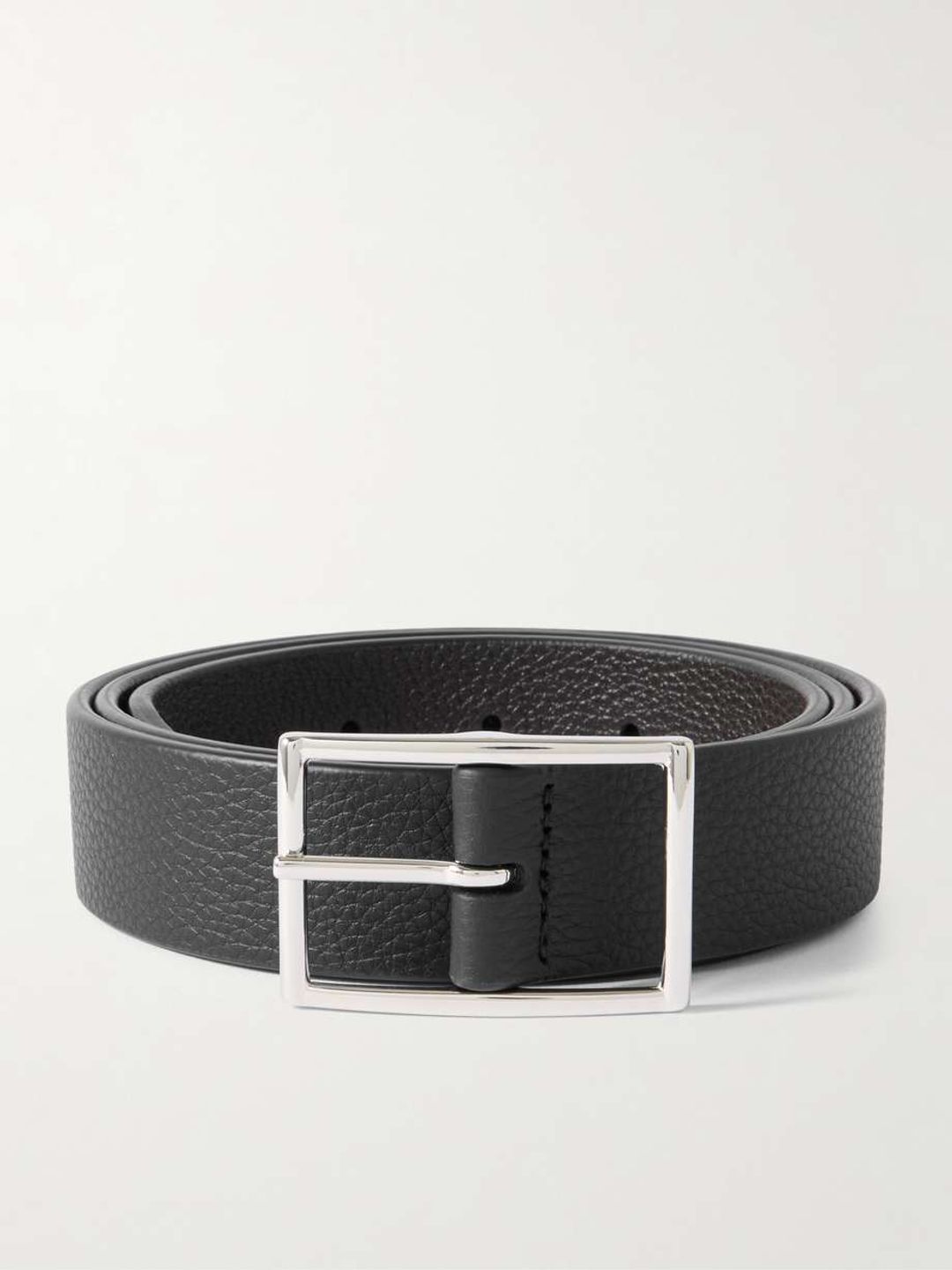 3cm Full-Grain Leather Belt
