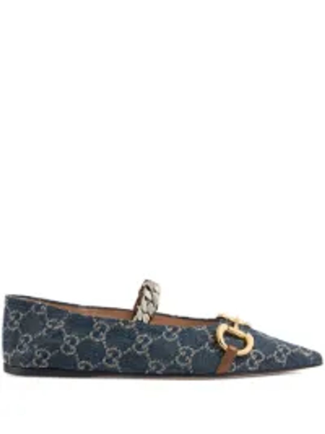 GG Horsebit ballerina shoes