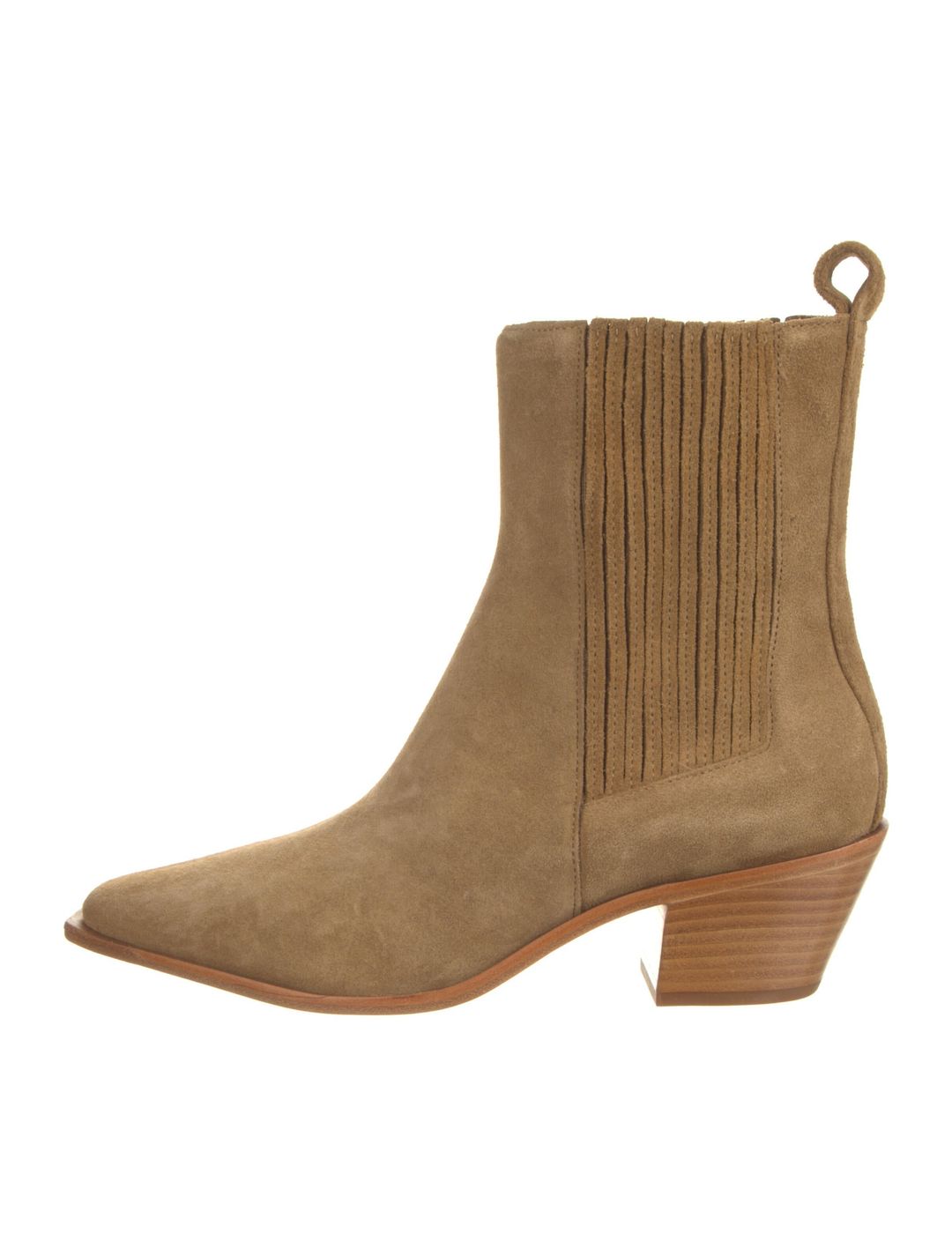 Suede Western Boots