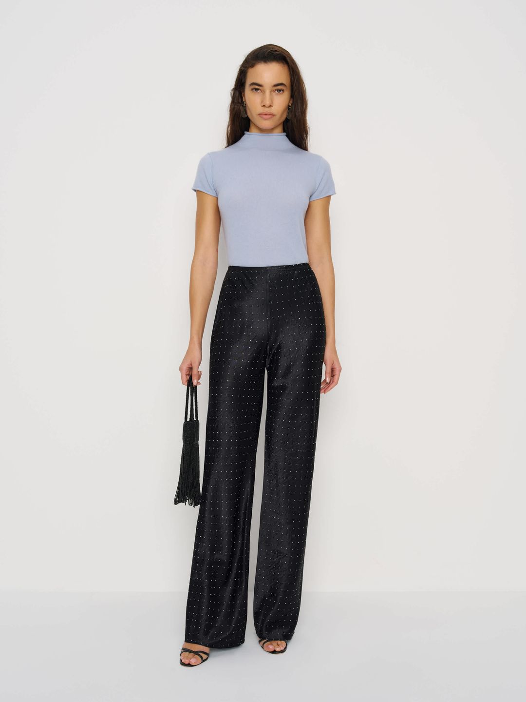 NWT Reformation Cowboy Striped High Rise Straight Jean #7