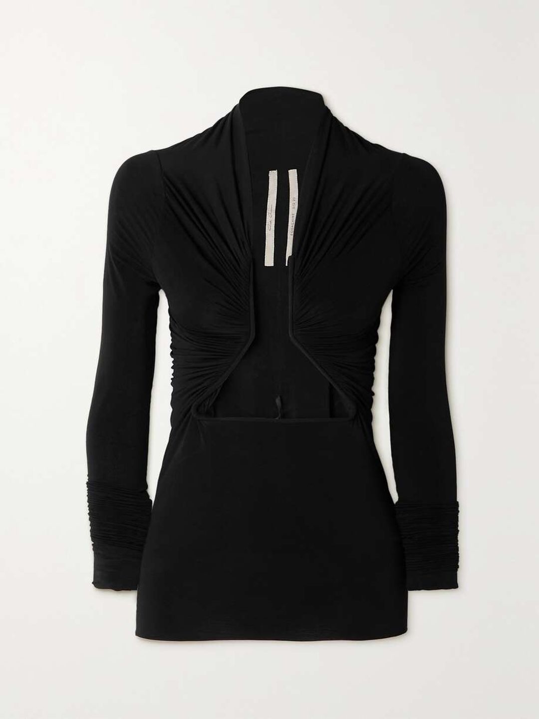 Cutout stretch-jersey mini dress