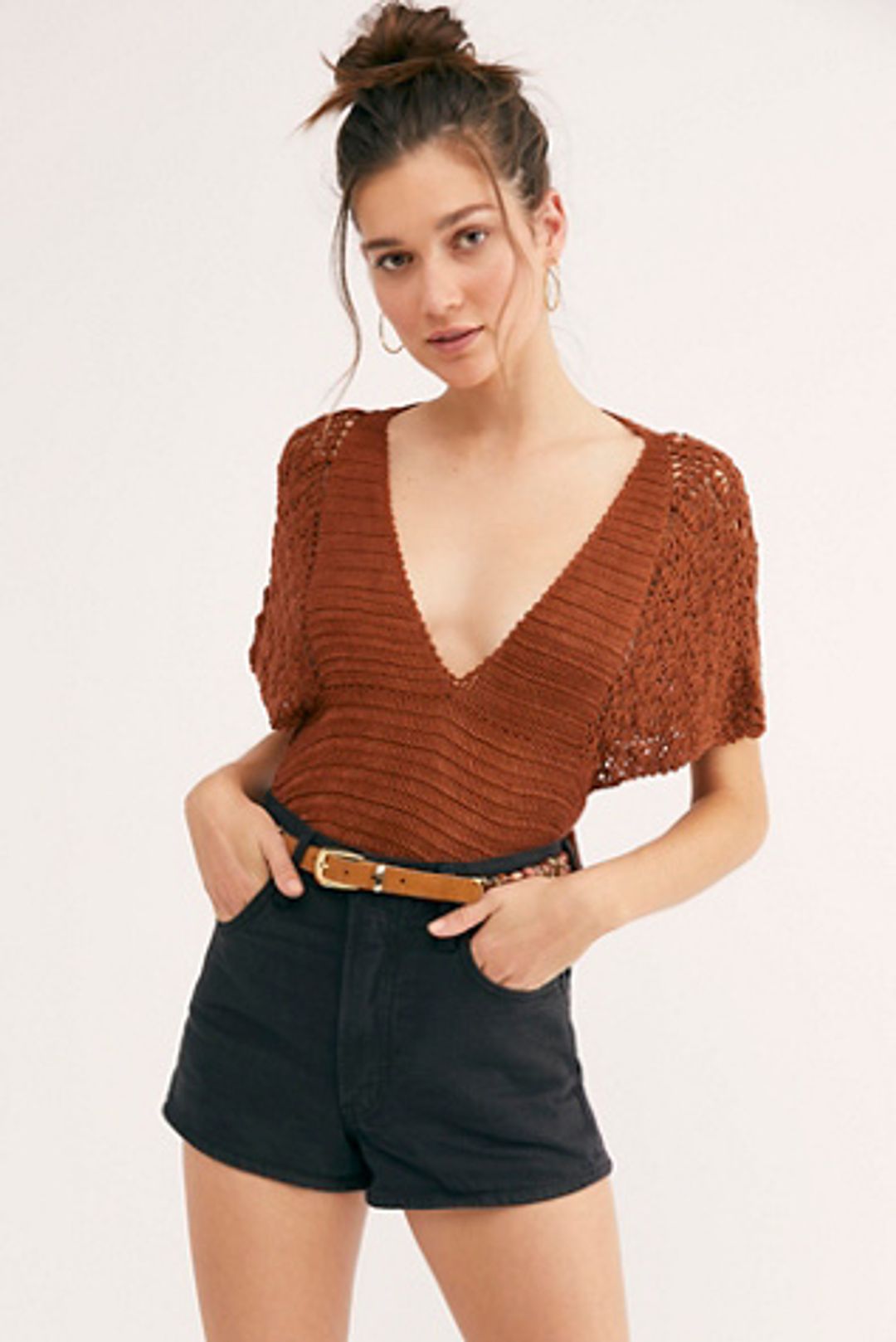 Levi's Well Thread Rib Cage Shorts