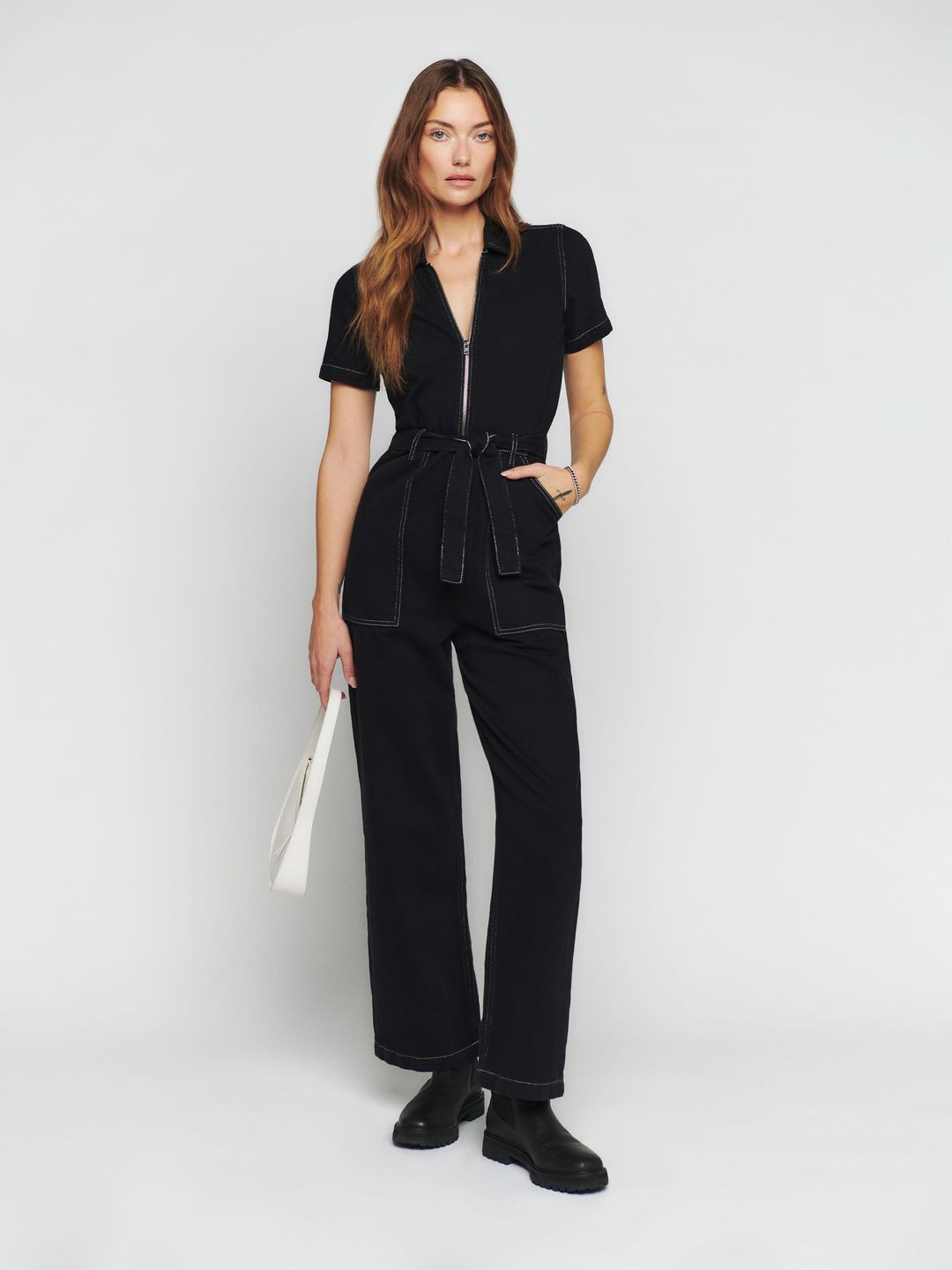 Cassidy Denim Jumpsuit #3