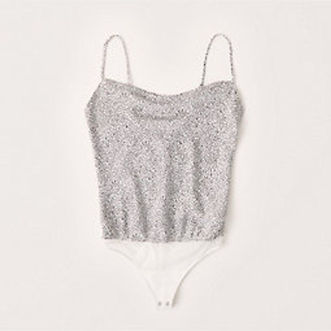 Cowl Neck Cami Bodysuit