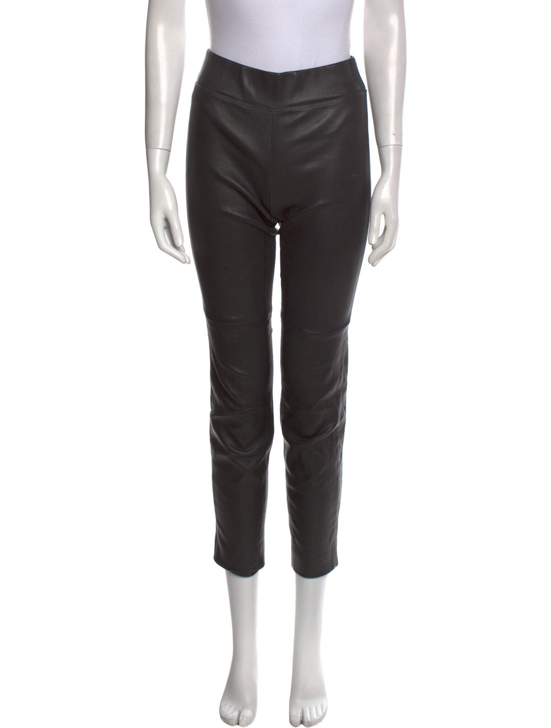 Leather Skinny Leg Pants