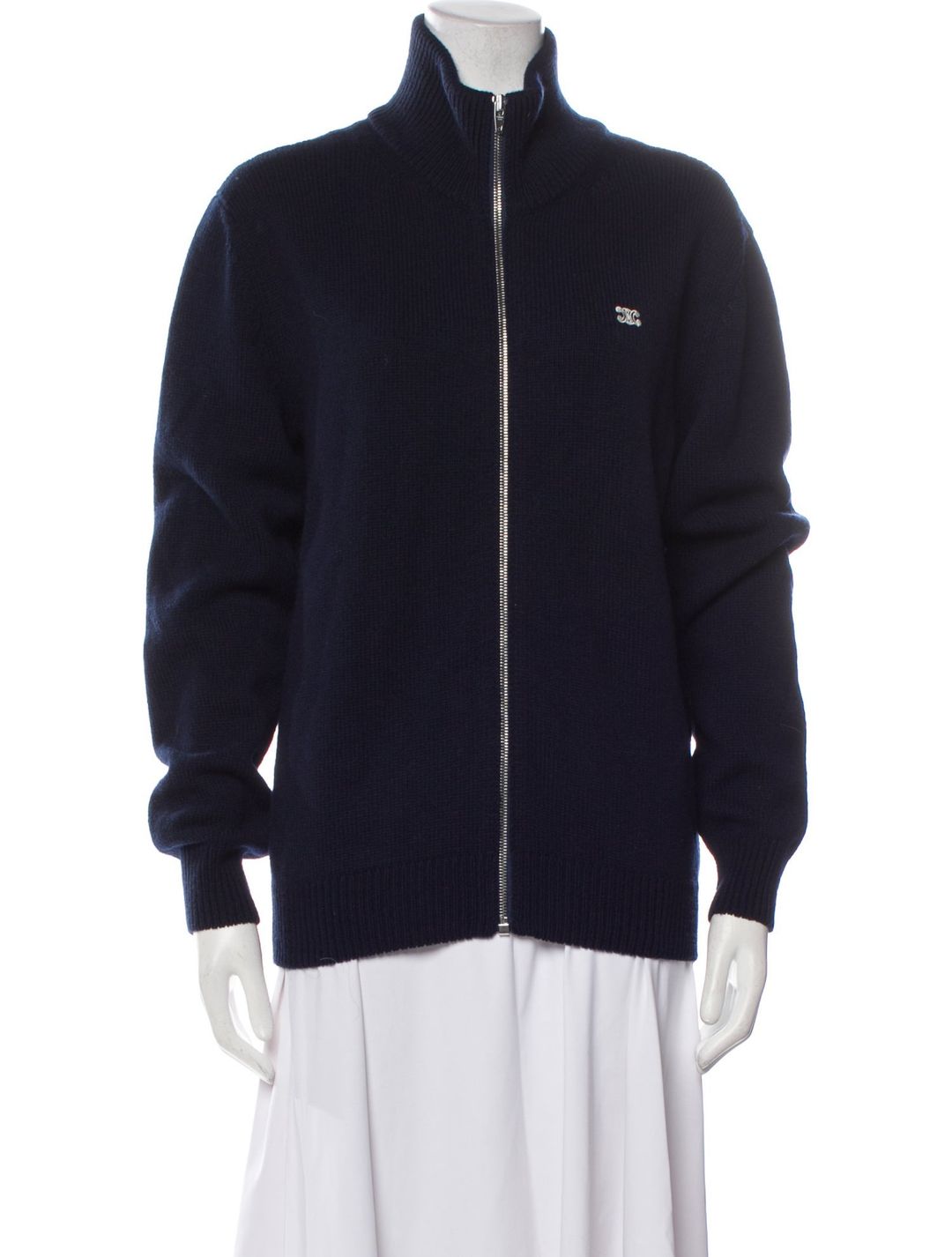 Celine Wool Mock Neck Sweater