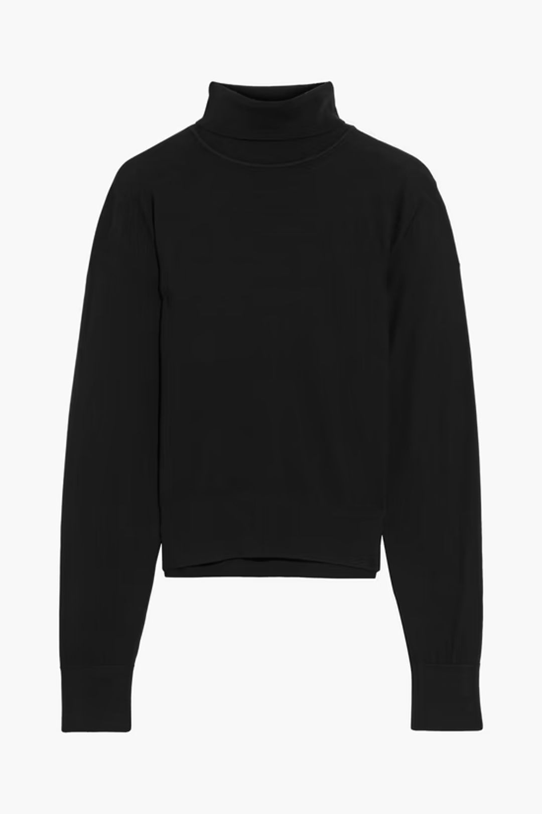Becca cashmere and silk-blend turtleneck sweater