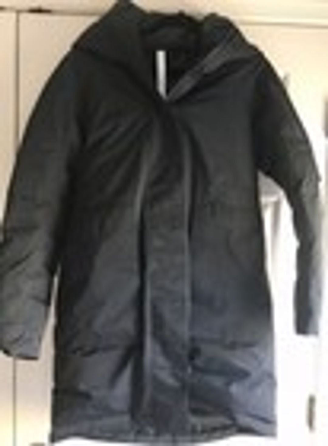 🍒 LULULEMON sz 6 WINTER WARRIOR Down BLACK Parka Coat Jacket