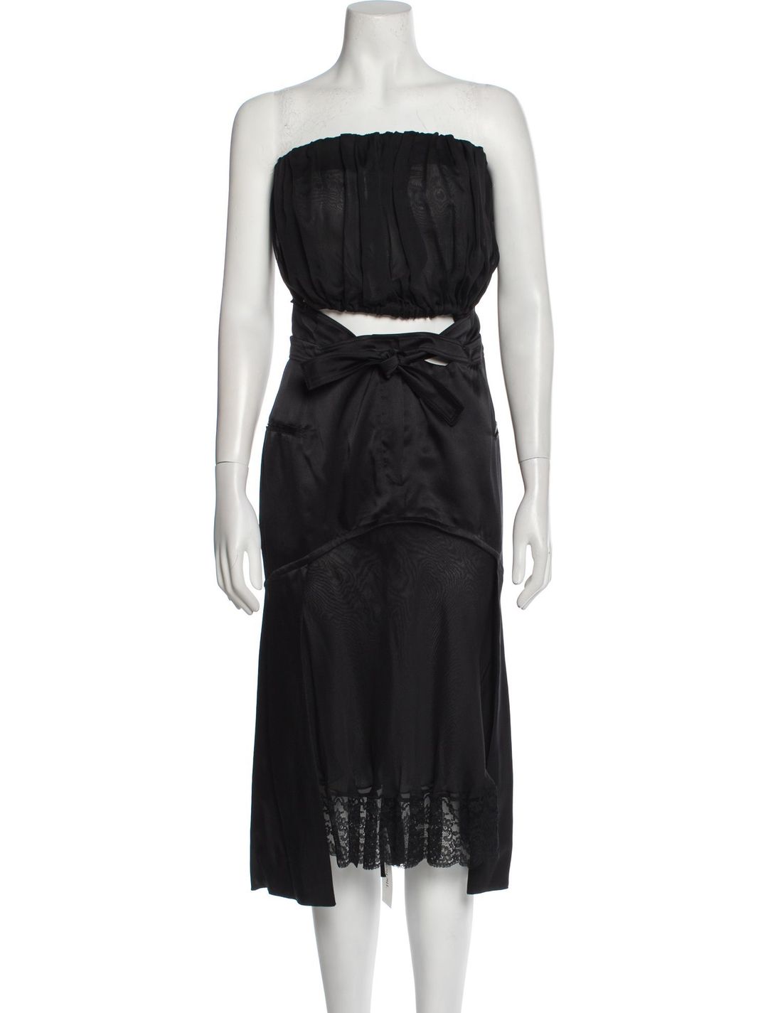 Givenchy Silk Knee-Length Dress