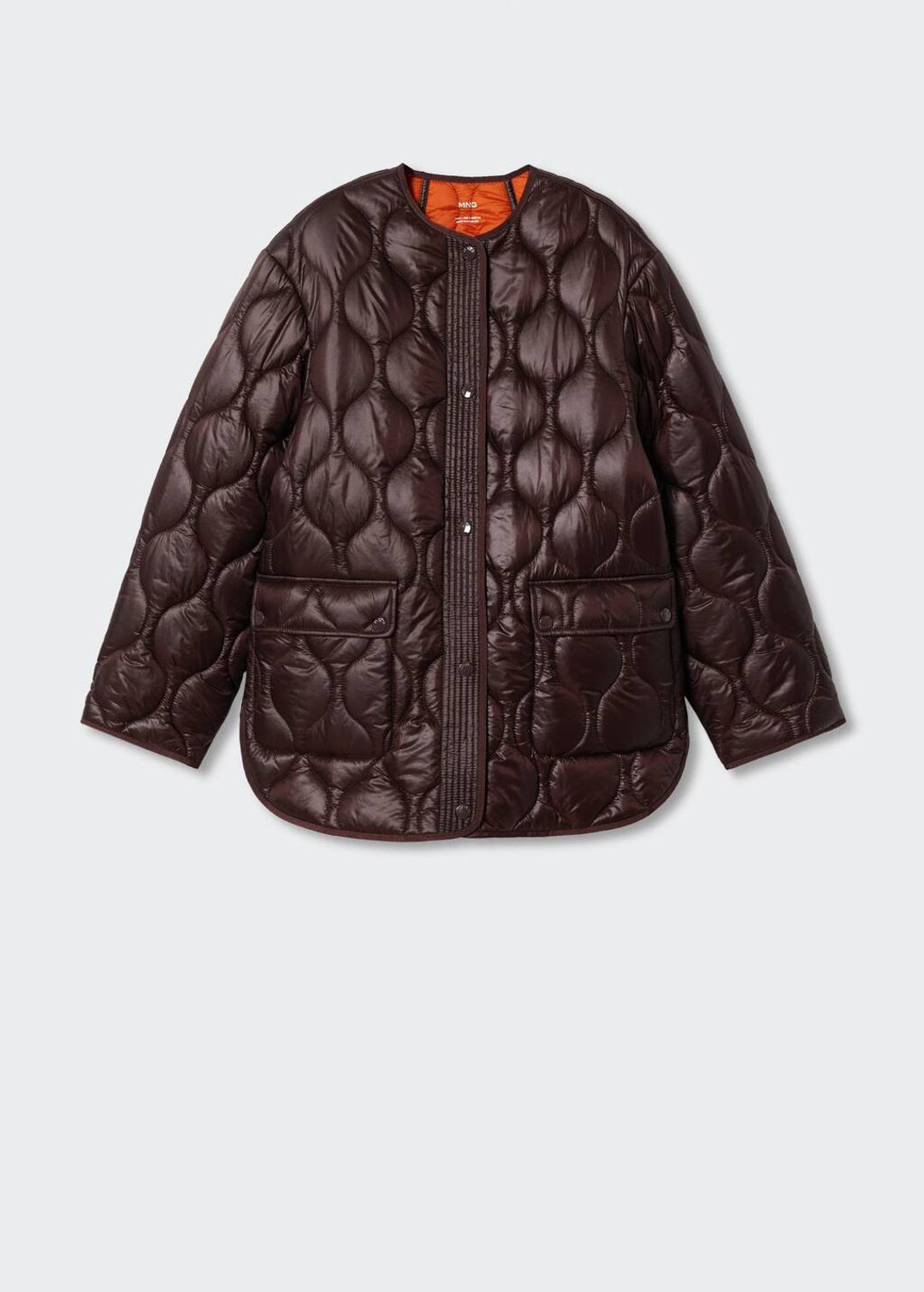Oversize quilted coat