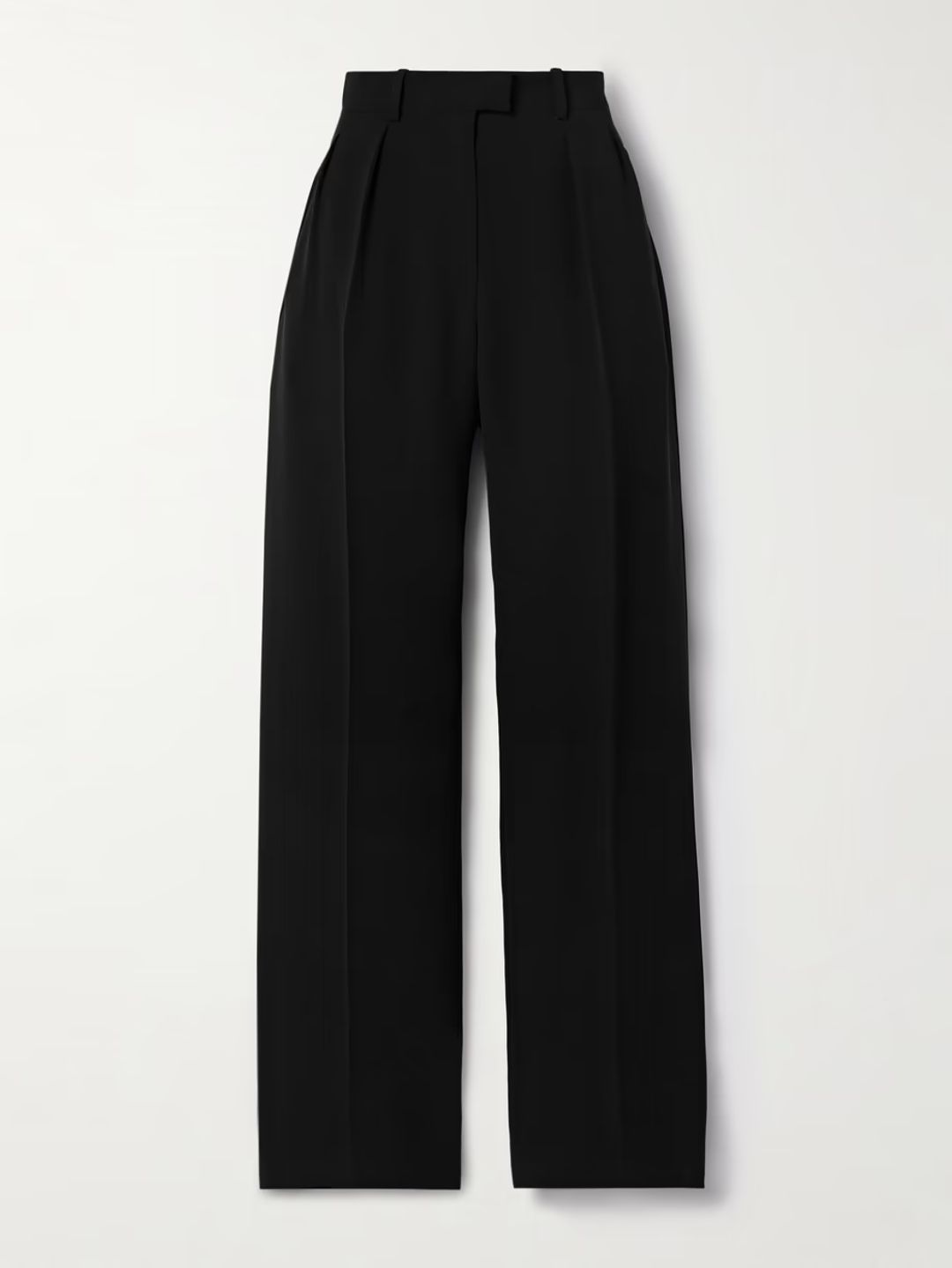 Alfidis pleated cotton-crepe wide-leg pants