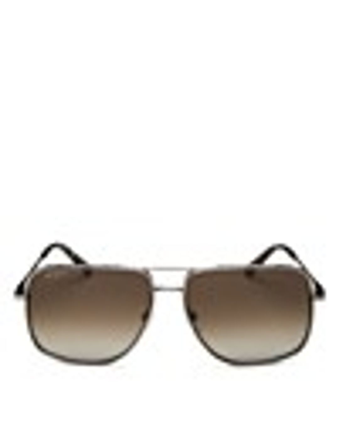 Men's Brow Bar Aviator Sunglasses