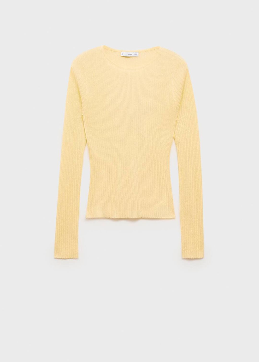 Fine-knit cotton sweater #7