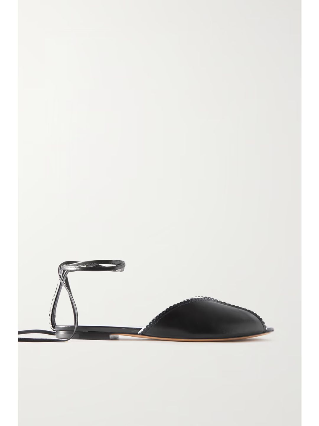 Charlotte tasseled leather sandals